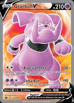Granbull V card in Italian