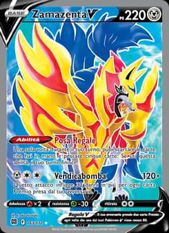 Zamazenta V card in Italian