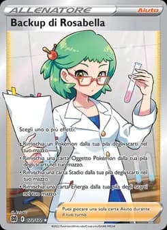 Backup di Rosabella card in Italian
