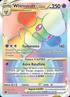 Whimsicott V ASTRO card in Italian