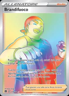 Brandifuoco card in Italian
