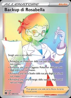 Backup di Rosabella card in Italian