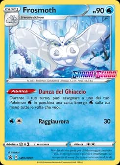 Frosmoth card in Italian