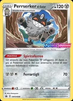 Perrserker di Galar card in Italian