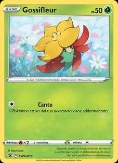 Gossifleur card in Italian
