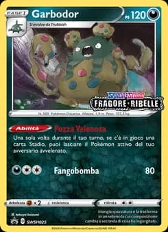 Garbodor card in Italian