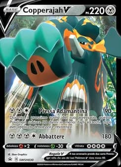Copperajah V card in Italian