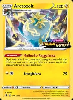 Arctozolt card in Italian