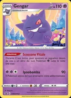 Gengar card in Italian