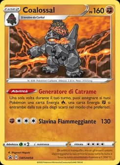 Coalossal card in Italian