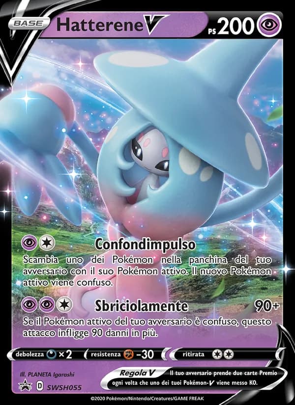Hatterene V card in Italian