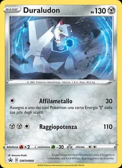 Duraludon card in Italian