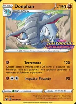 Donphan card in Italian
