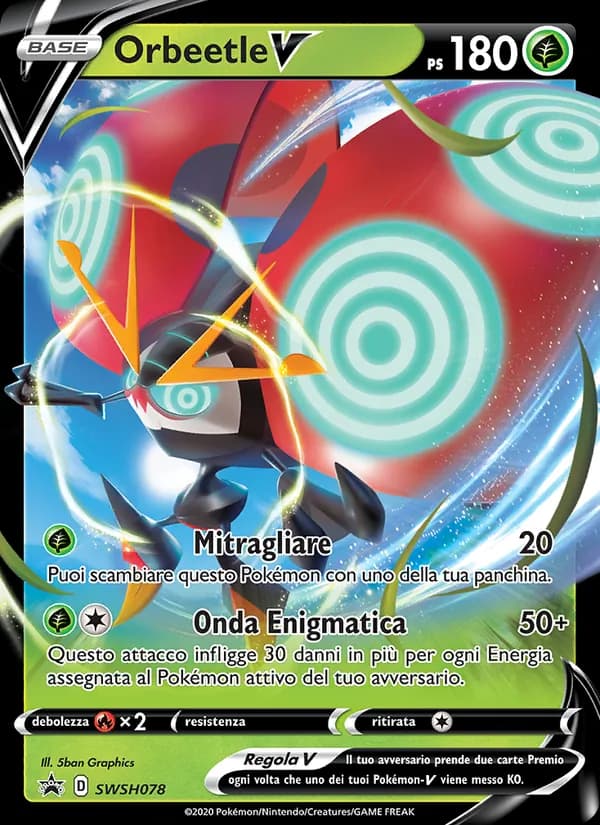 Orbeetle V card in Italian