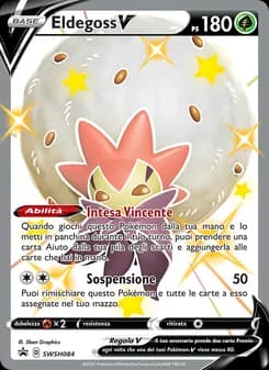 Eldegoss V card in Italian