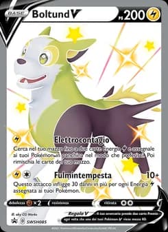 Boltund V card in Italian