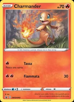 Charmander card in Italian