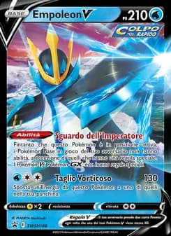 Empoleon V card in Italian