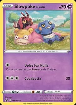 Slowpoke di Galar card in Italian