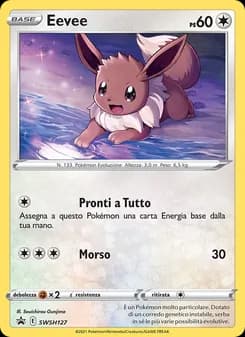 Eevee card in Italian