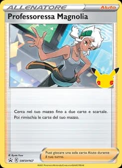 Professoressa Magnolia card in Italian
