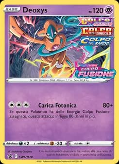 Deoxys card in Italian