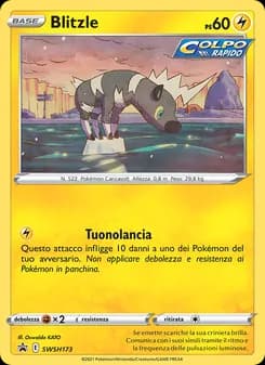 Blitzle card in Italian