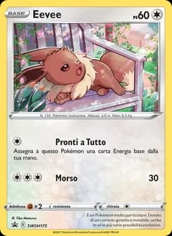 Eevee card in Italian