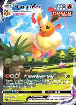 Flareon VMAX card in Italian