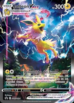 Jolteon VMAX card in Italian