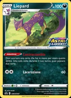 Liepard card in Italian