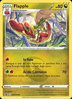 Flapple card in Italian