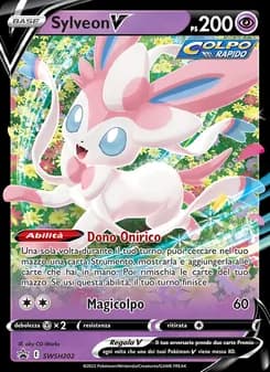 Sylveon V card in Italian