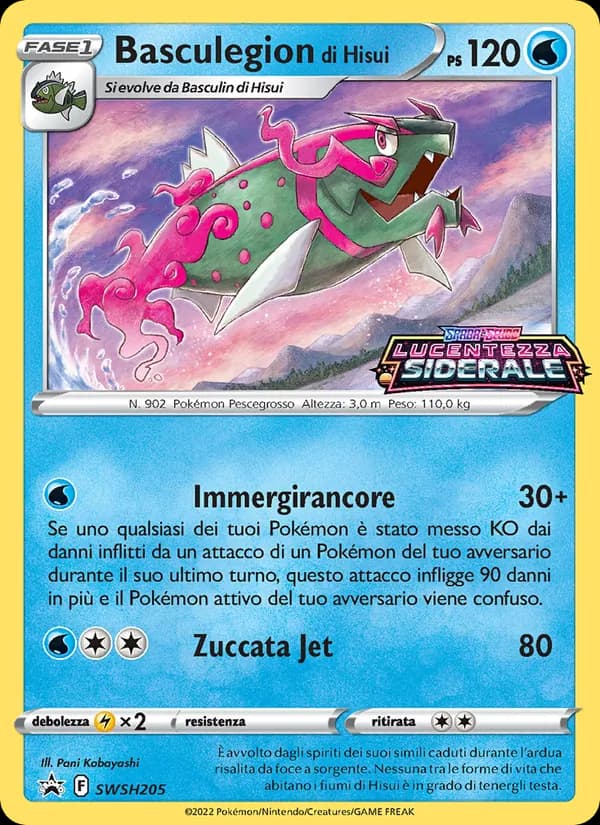 Basculegion di Hisui card in Italian