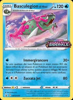 Basculegion di Hisui card in Italian