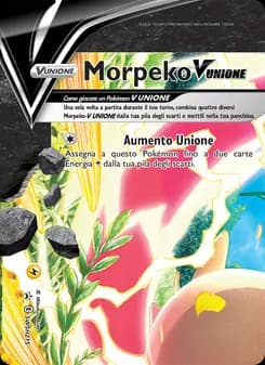 Morpeko V UNIONE card in Italian