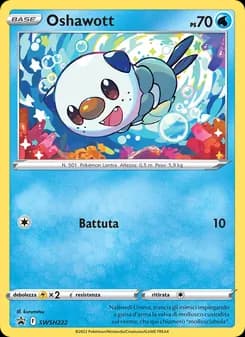 Oshawott card in Italian