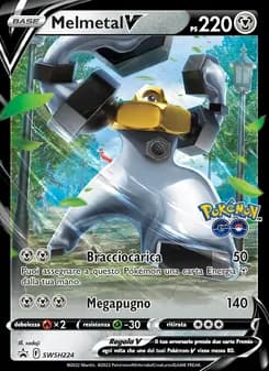 Melmetal V card in Italian