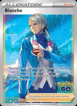 Blanche card in Italian
