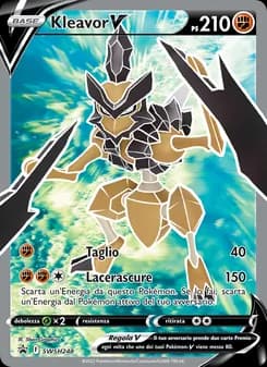 Kleavor V card in Italian