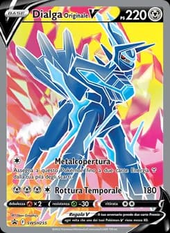 Dialga Originale V card in Italian
