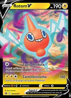 Rotom V card in Italian