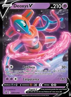 Deoxys V card in Italian