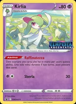 Kirlia card in Italian