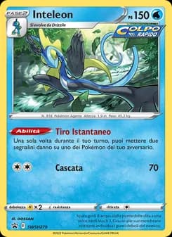 Inteleon card in Italian