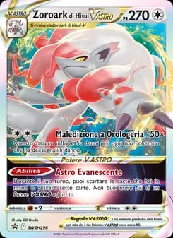Zoroark di Hisui V ASTRO card in Italian