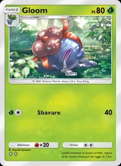 Gloom card in Italian