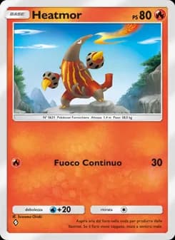 Heatmor card in Italian