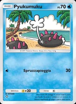 Pyukumuku card in Italian