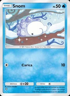 Snom card in Italian